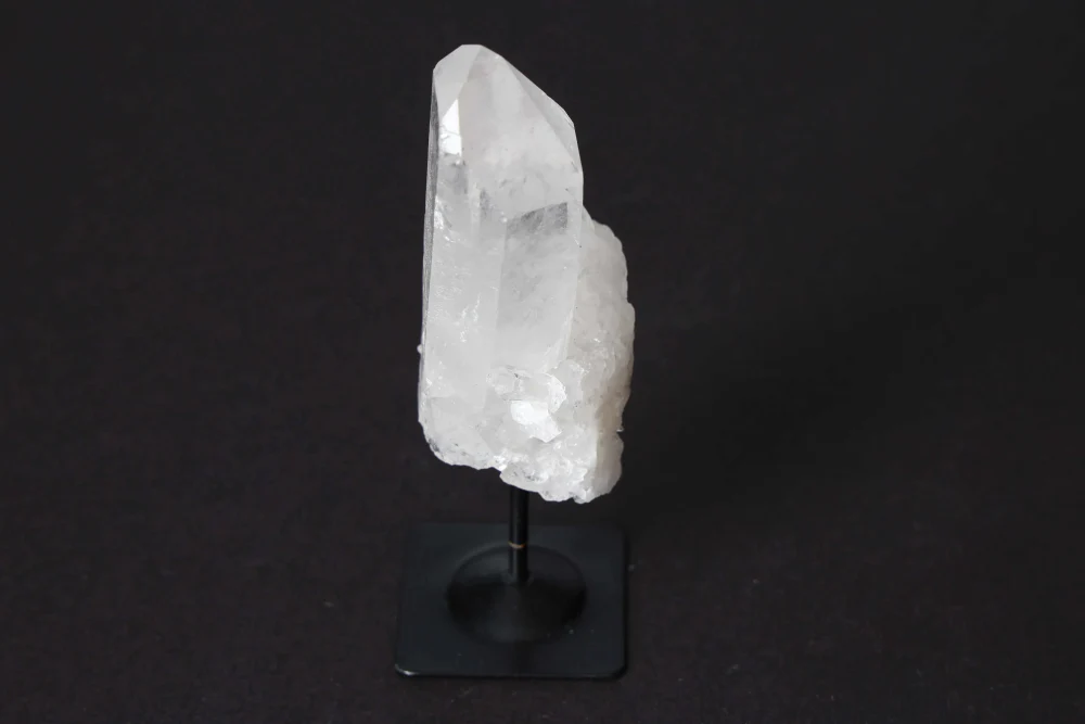 Lemurian Quartz On Metal Stand 581028 - Image 8
