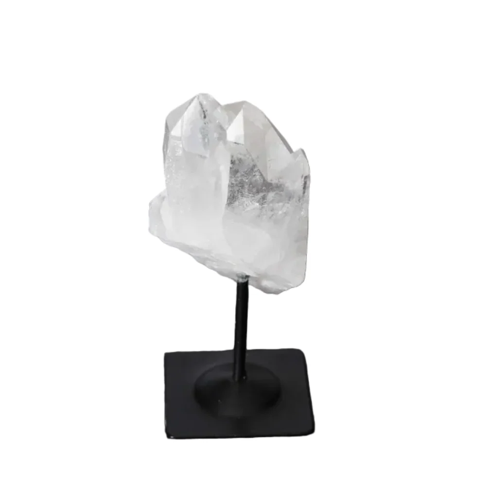 Lemurian Quartz On Metal Stand 581035