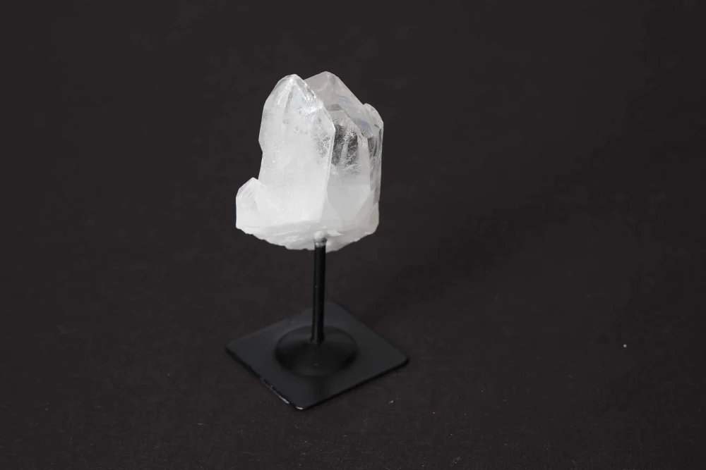 Lemurian Quartz On Metal Stand 581035 - Image 10
