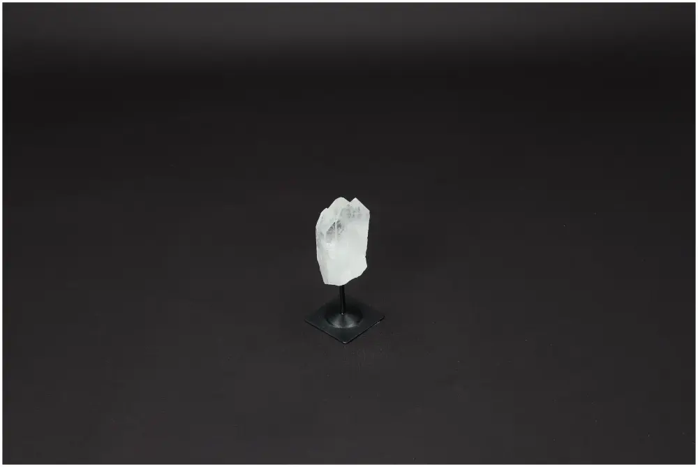 Lemurian Quartz On Metal Stand 581035 - Image 3