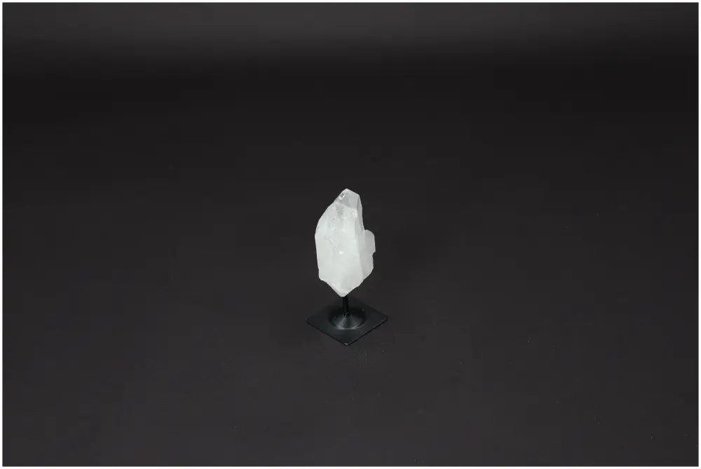 Lemurian Quartz On Metal Stand 581035 - Image 4