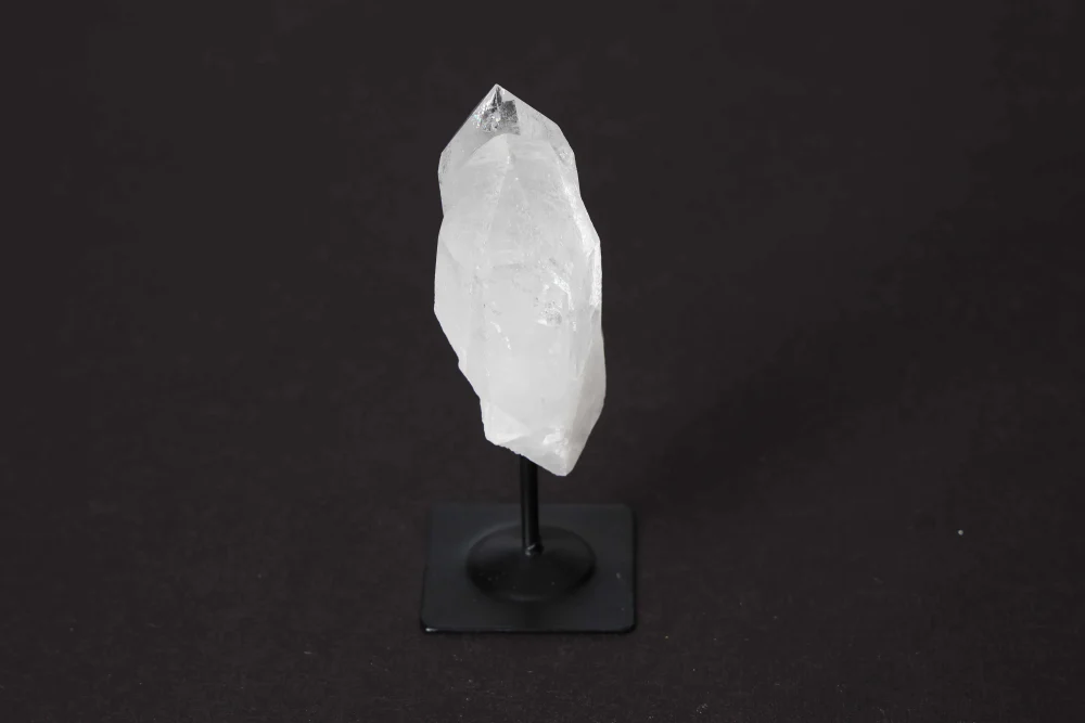 Lemurian Quartz On Metal Stand 581035 - Image 7