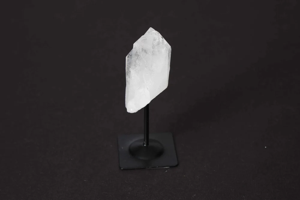 Lemurian Quartz On Metal Stand 581035 - Image 9