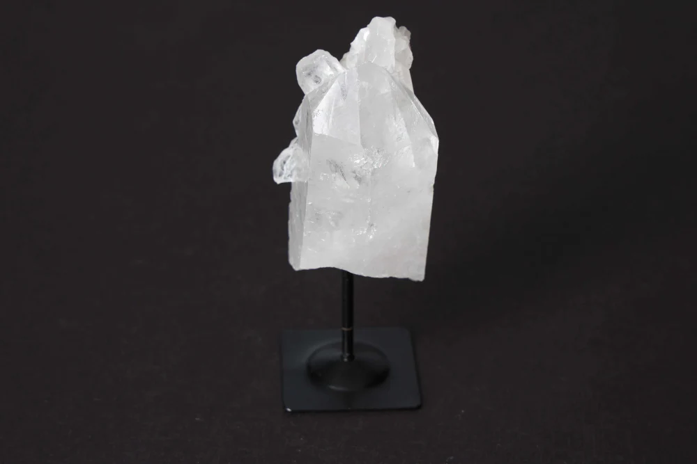 Lemurian Quartz On Metal Stand 581059 - Image 8