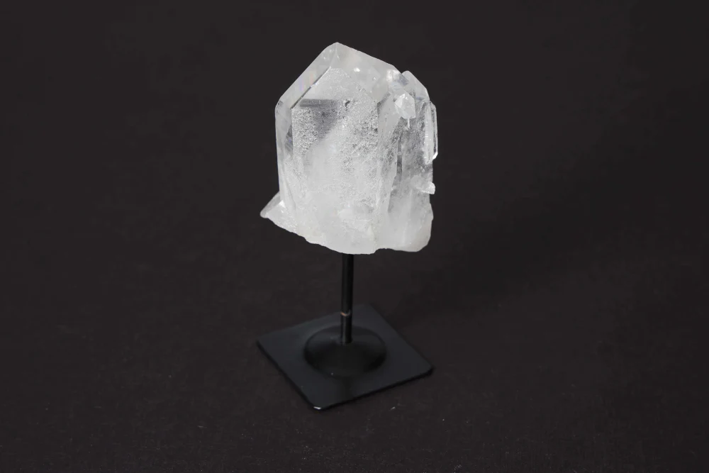Lemurian Quartz On Metal Stand 581066 - Image 10