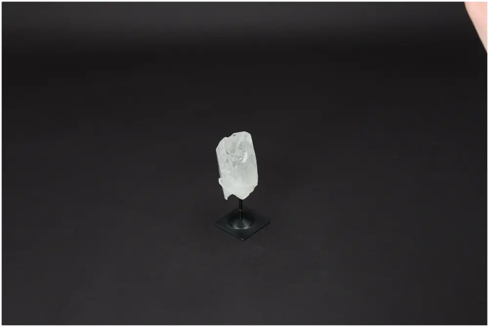 Lemurian Quartz On Metal Stand 581066 - Image 3