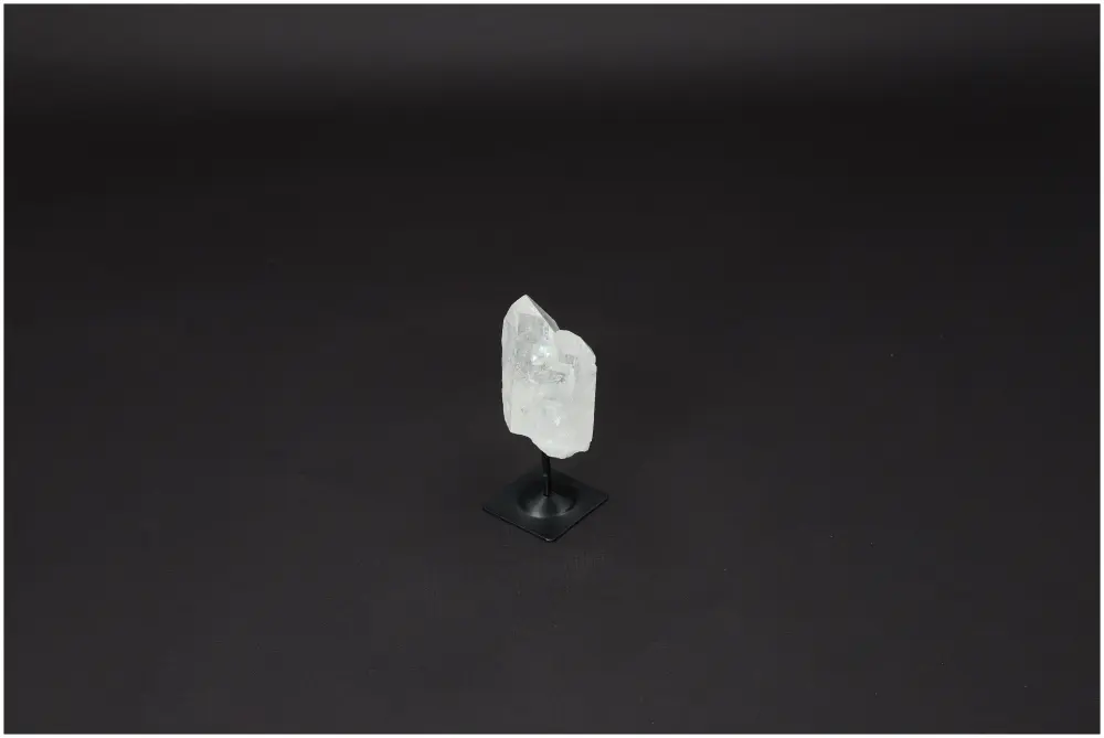 Lemurian Quartz On Metal Stand 581066 - Image 5