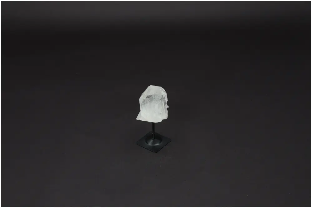 Lemurian Quartz On Metal Stand 581066 - Image 6