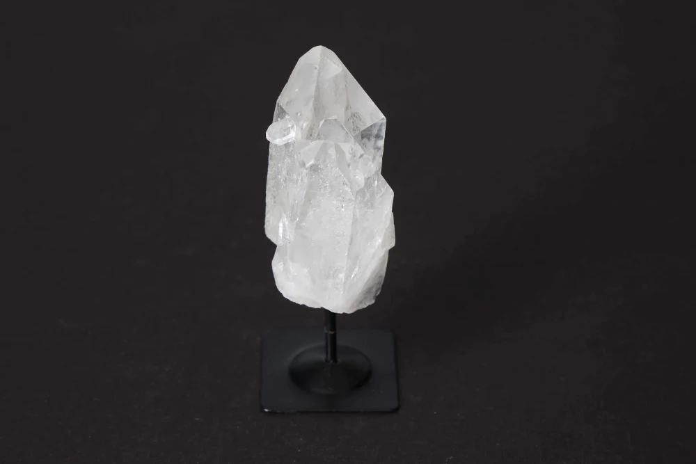 Lemurian Quartz On Metal Stand 581066 - Image 7