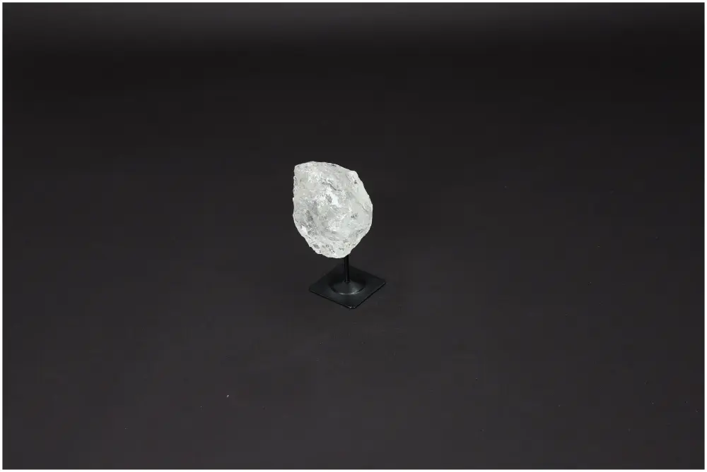 Lemurian Quartz On Metal Stand 581158 - Image 6
