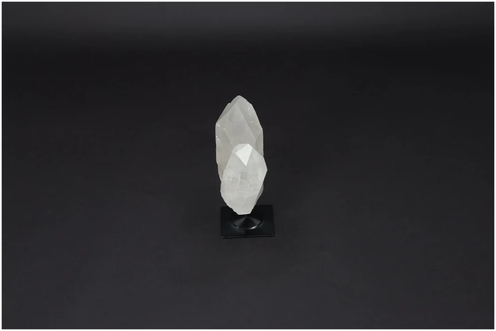 Lemurian Quartz On Metal Stand 580427 - Image 9