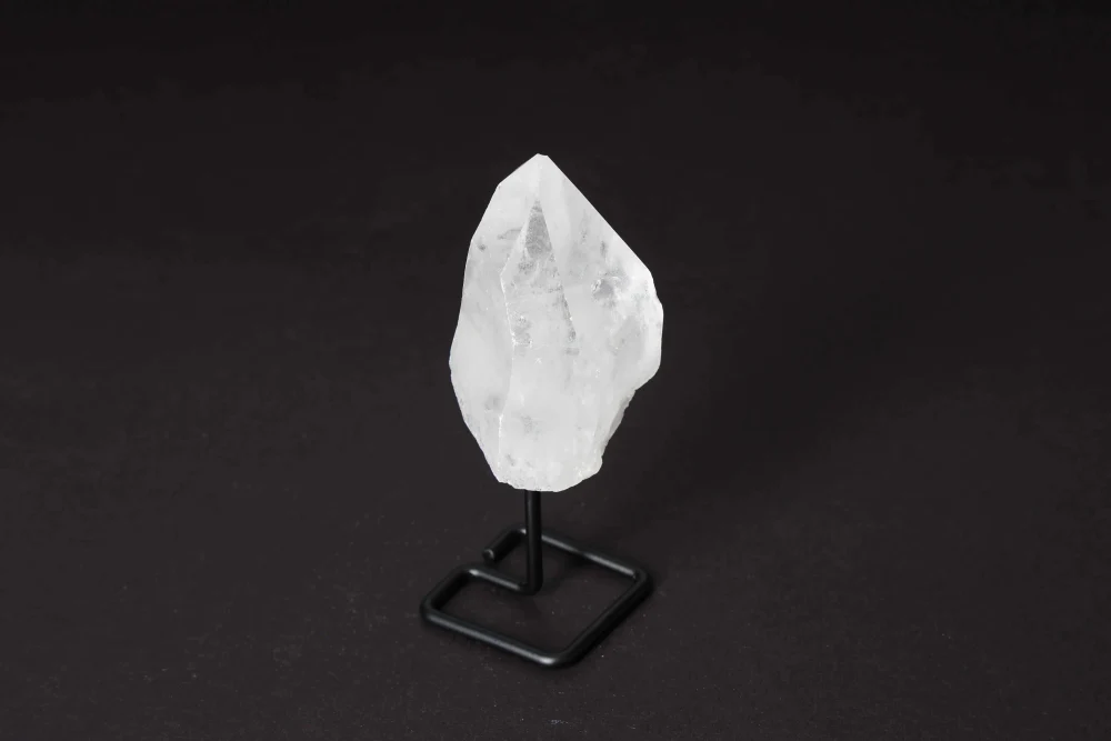 Clear Quartz on Stand M 592031 - Image 10