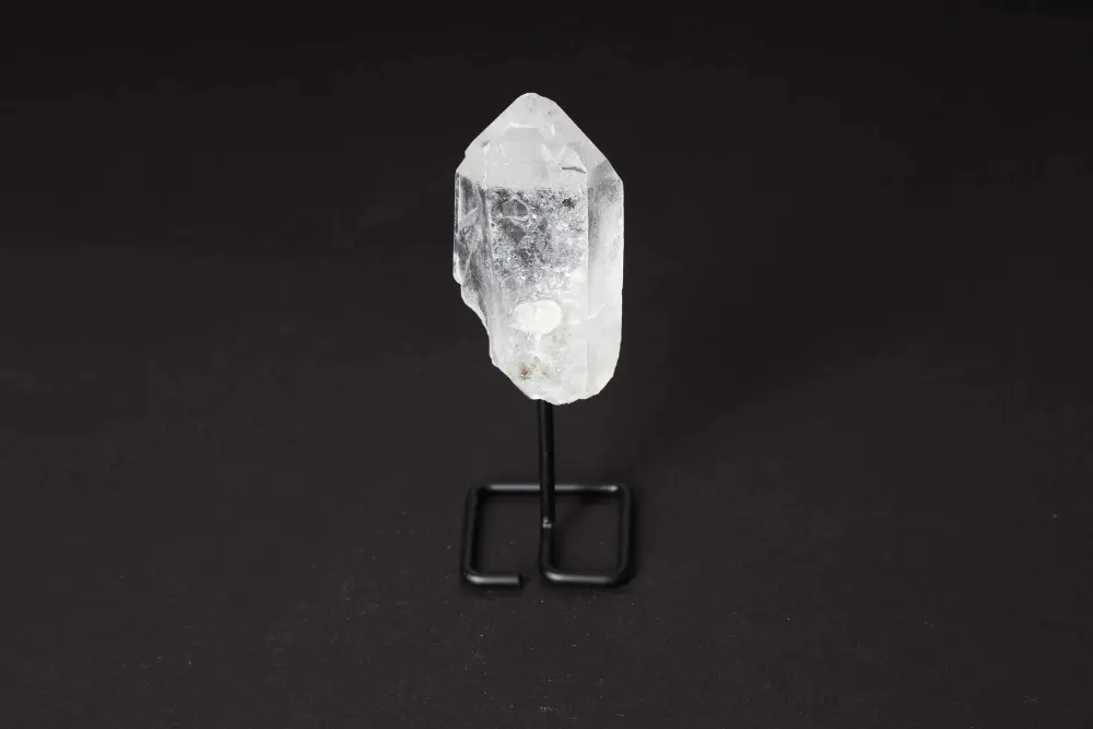 Clear Quartz on Stand M 591997 - Image 3