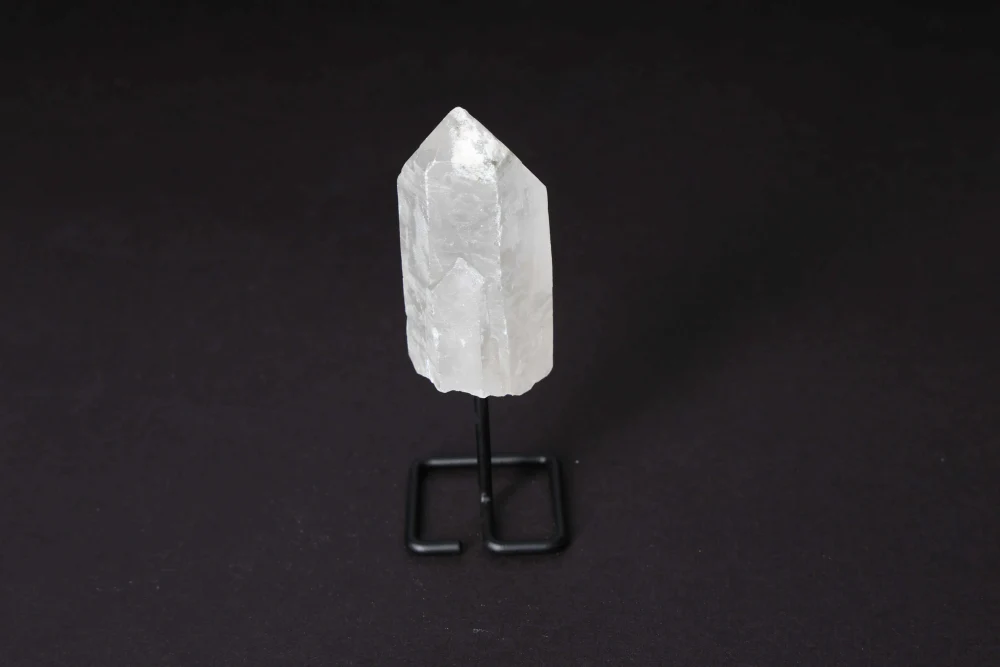Clear Quartz on Stand M 591973 - Image 8