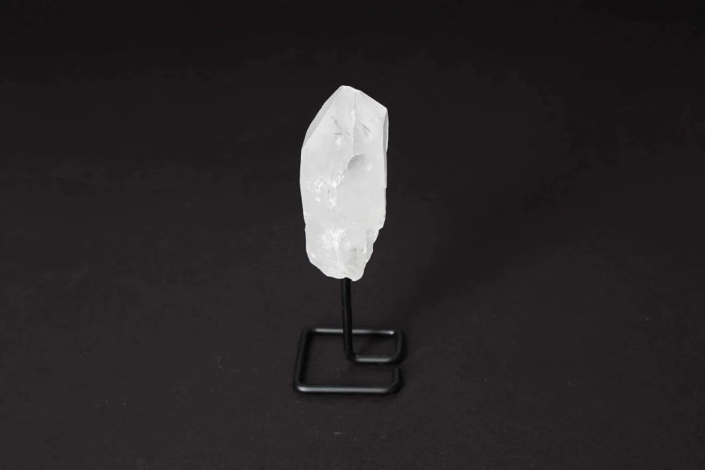 Clear Quartz on Stand M 591942 - Image 7