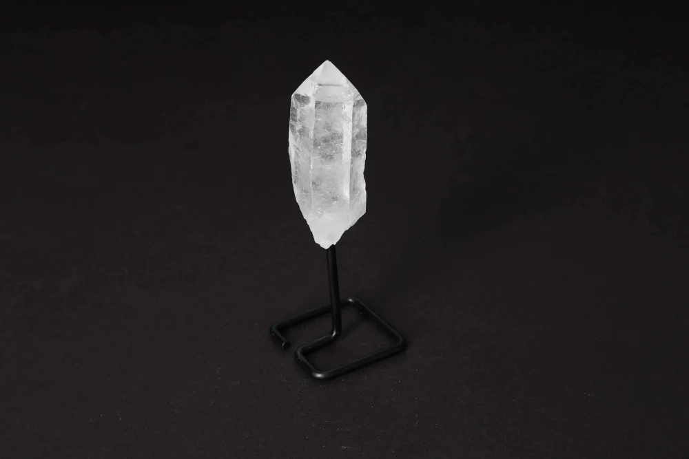 Clear Quartz on Stand M 592079 - Image 9