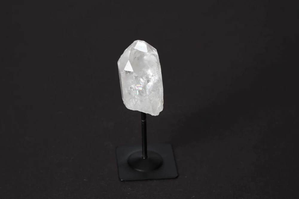 Clear Quartz on Stand S 581103 - Image 8