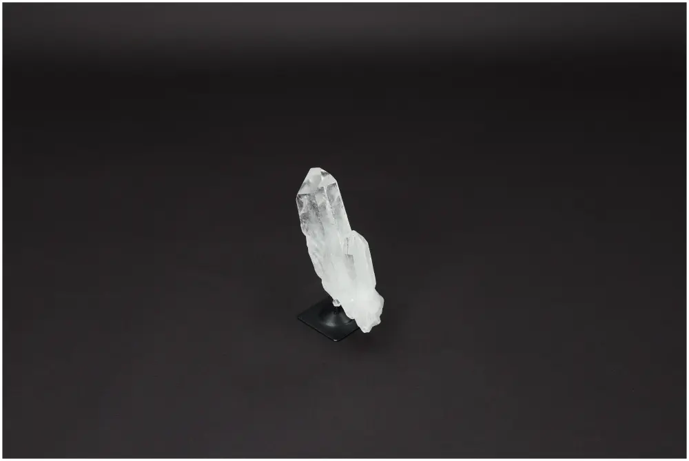 Clear Quartz on Stand S 580397 - Image 2