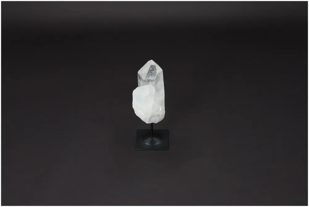 Clear Quartz on Stand S 580373 - Image 4