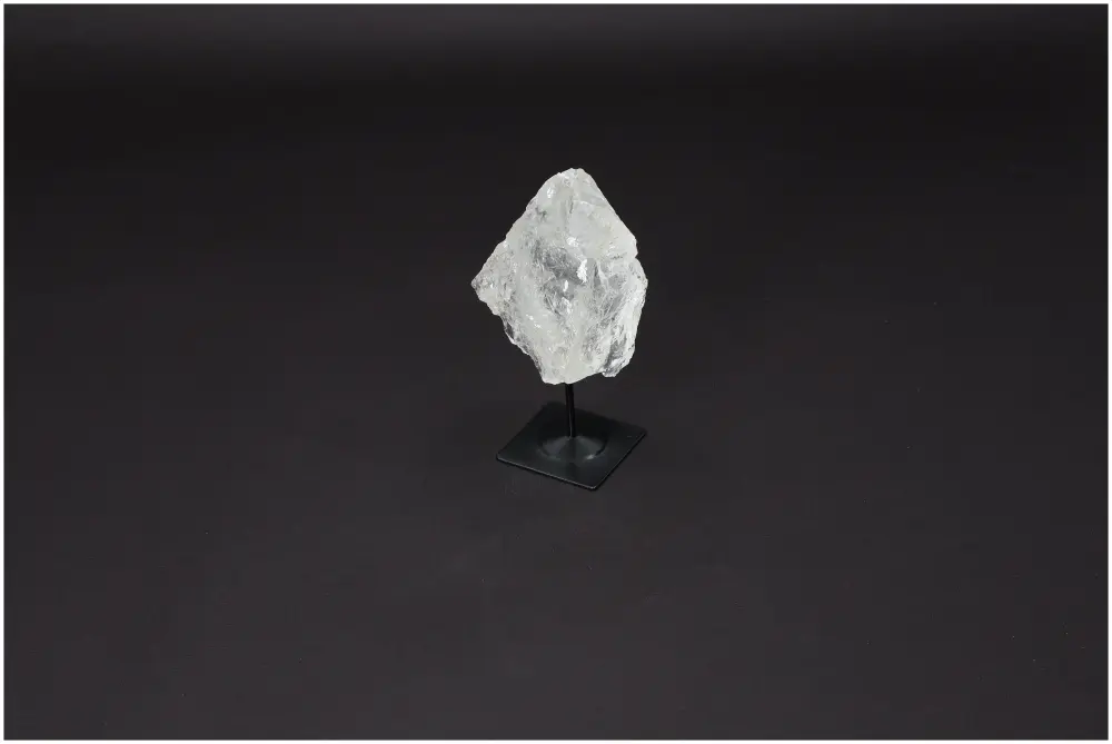Clear Quartz on Stand S 581226 - Image 4