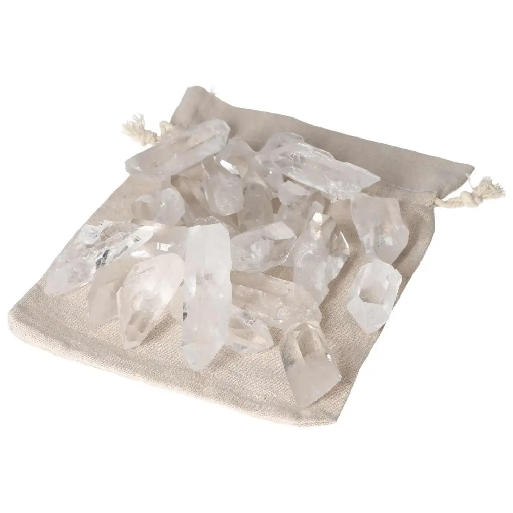 Clear Quartz Point 1 kg  20 pcs 584517
