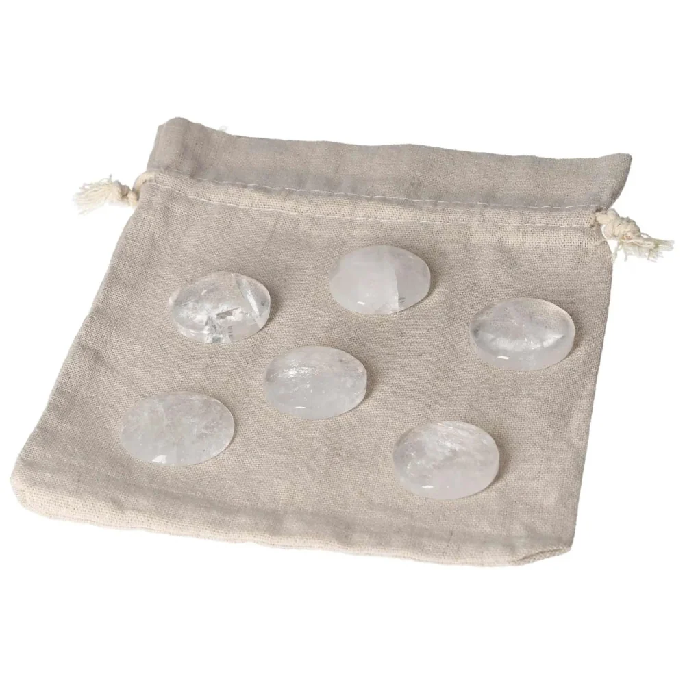 Palm Stone made of Clear Quartz 590198 - Image 11