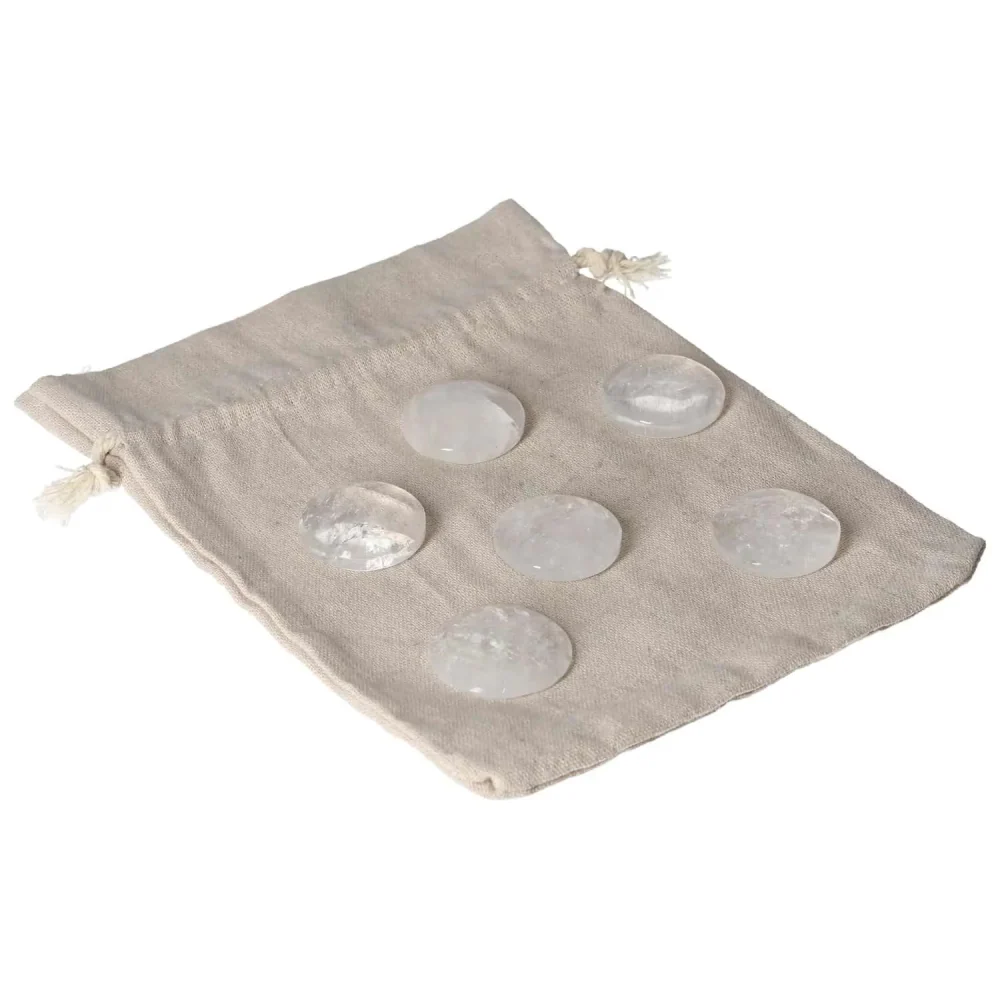 Palm Stone made of Clear Quartz 590198 - Image 12