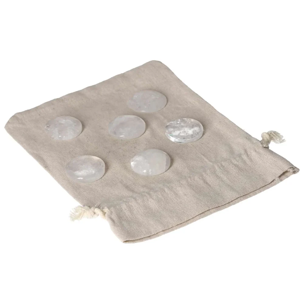 Palm Stone made of Clear Quartz 590198 - Image 15