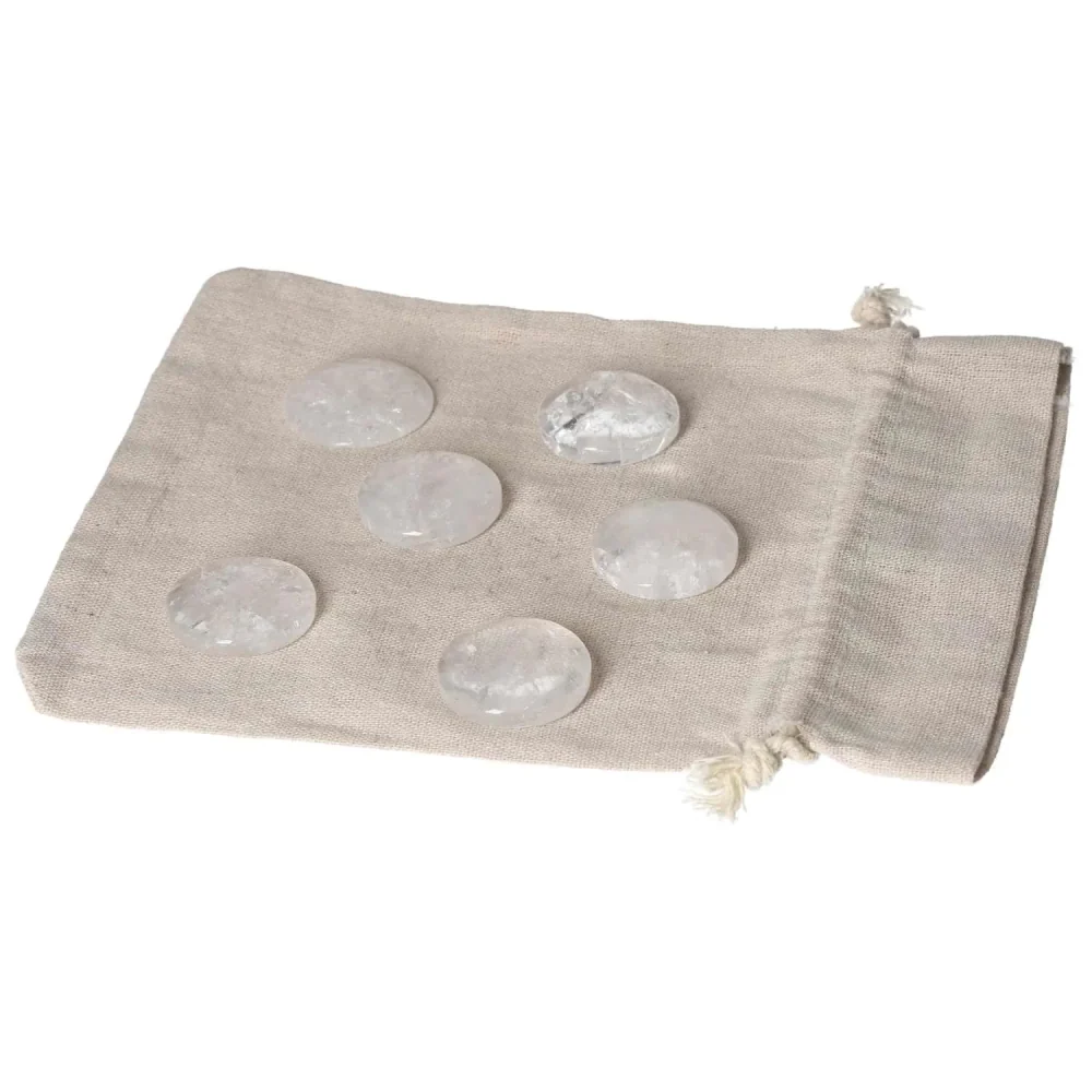 Palm Stone made of Clear Quartz 590198 - Image 16