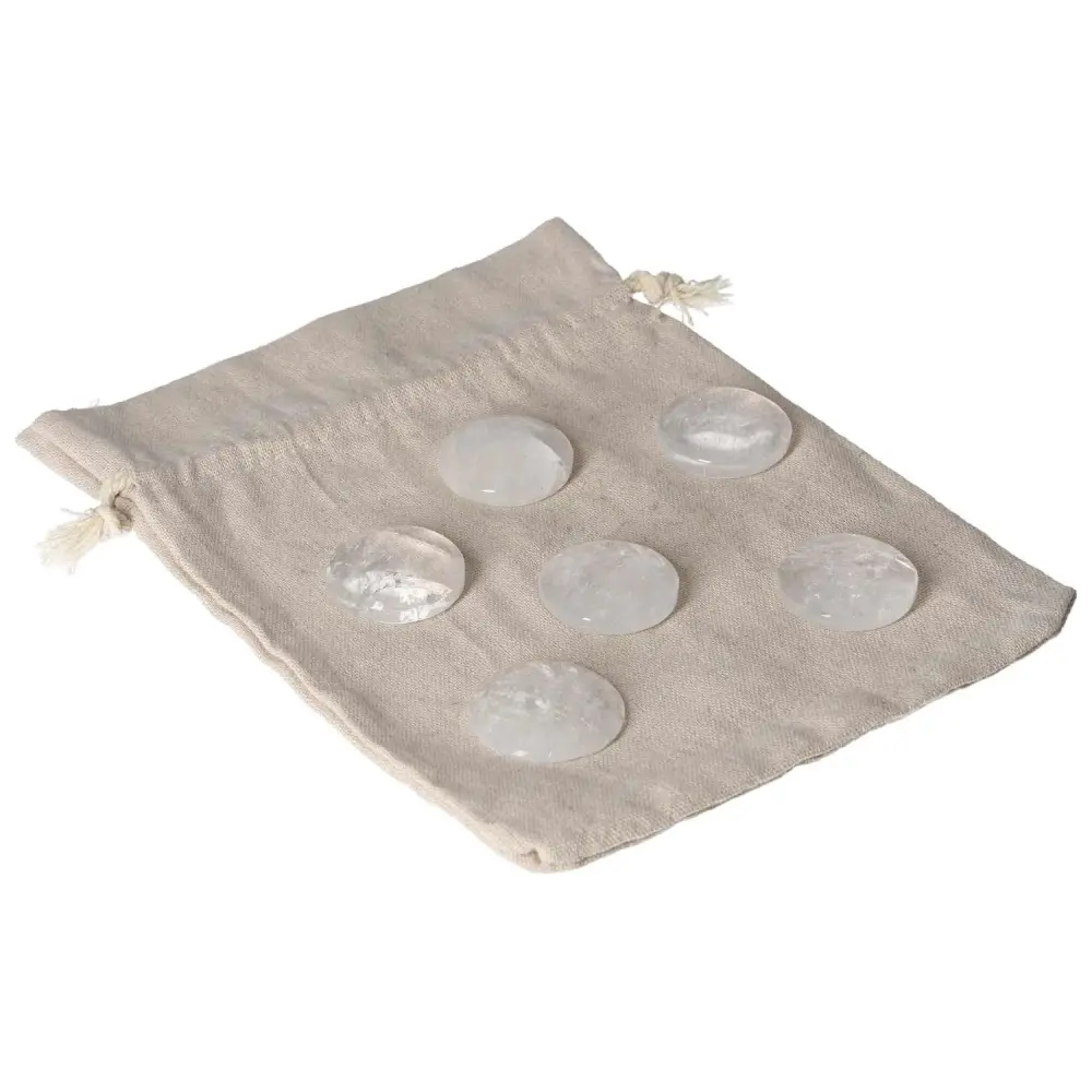 Palm Stone made of Clear Quartz 590198 - Image 4