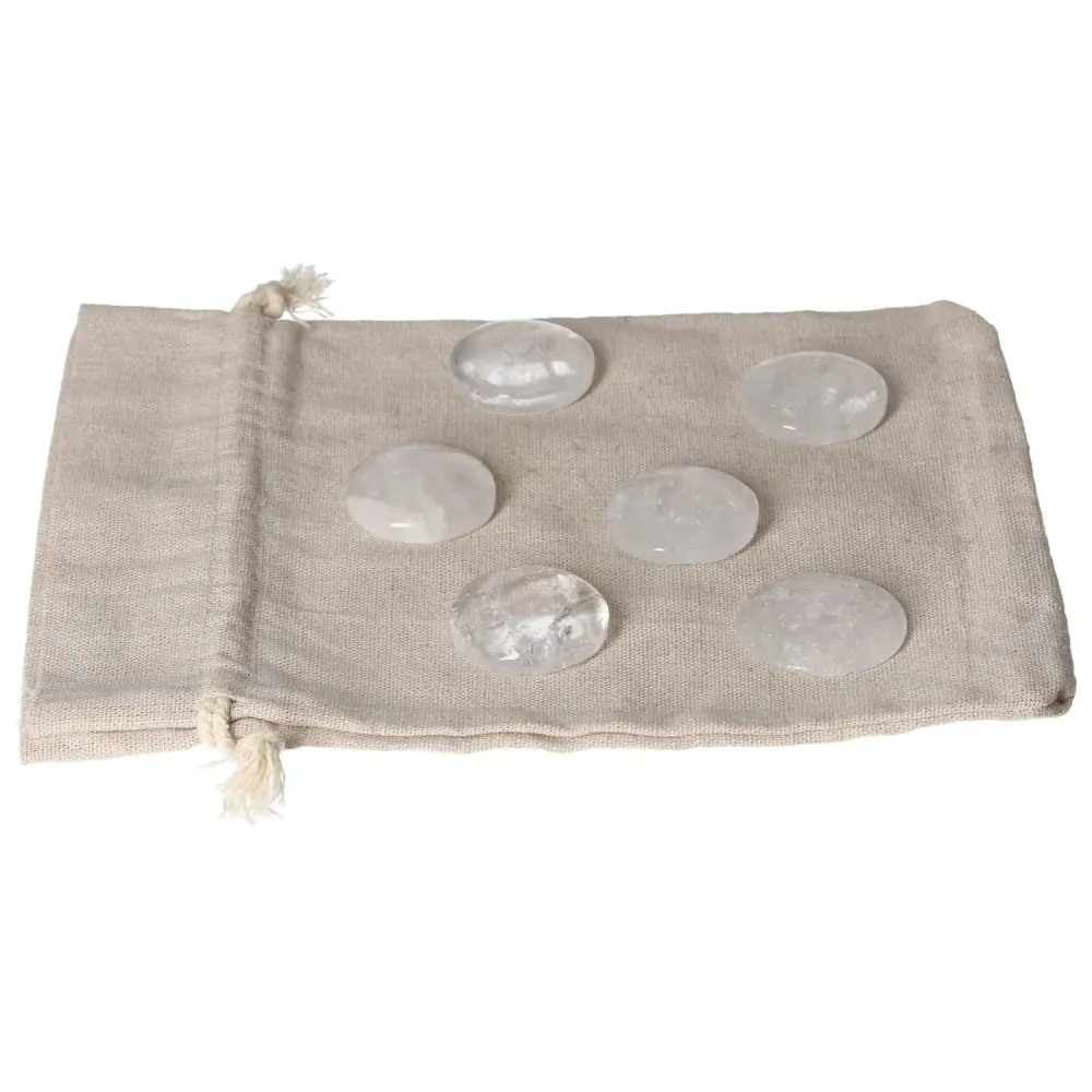 Palm Stone made of Clear Quartz 590198 - Image 5