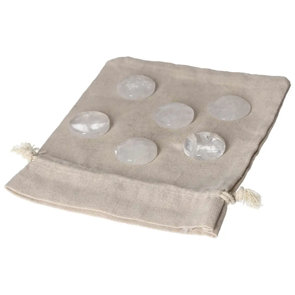 Palm Stone made of Clear Quartz 590198 - Image 6