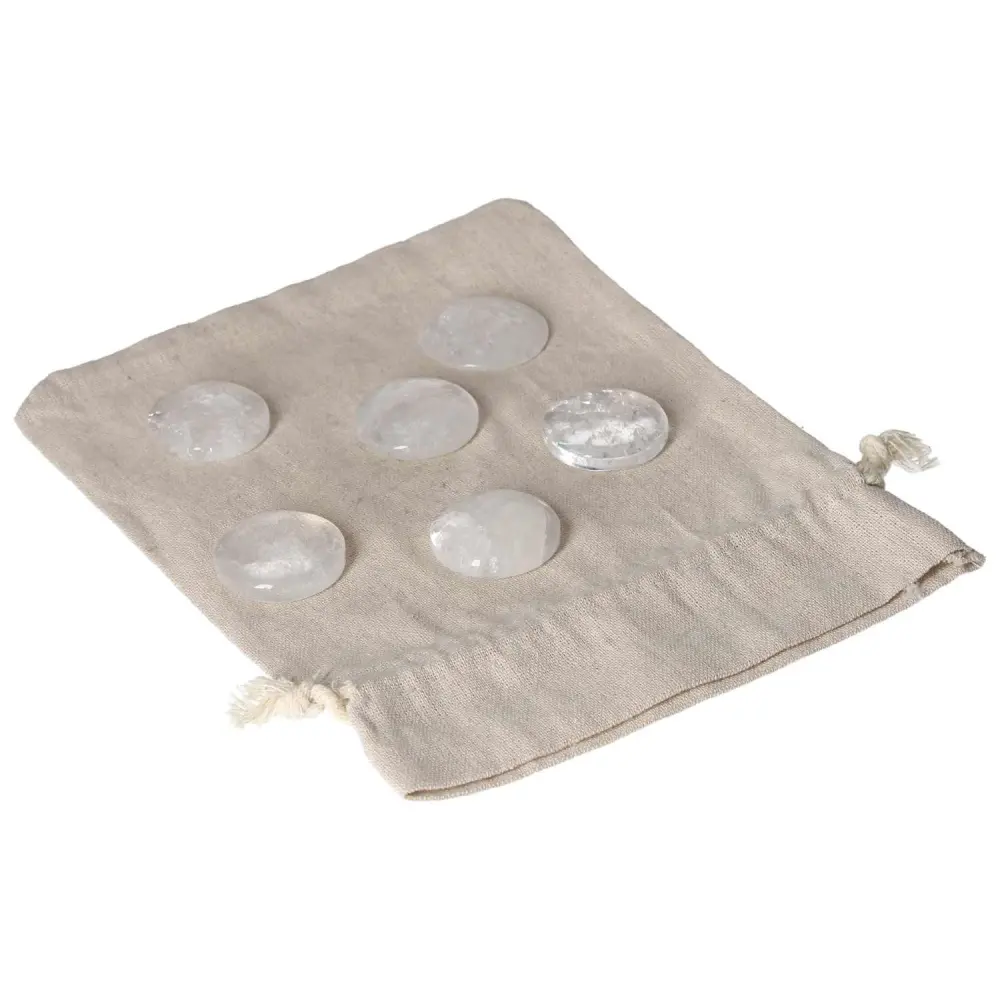 Palm Stone made of Clear Quartz 590198 - Image 7