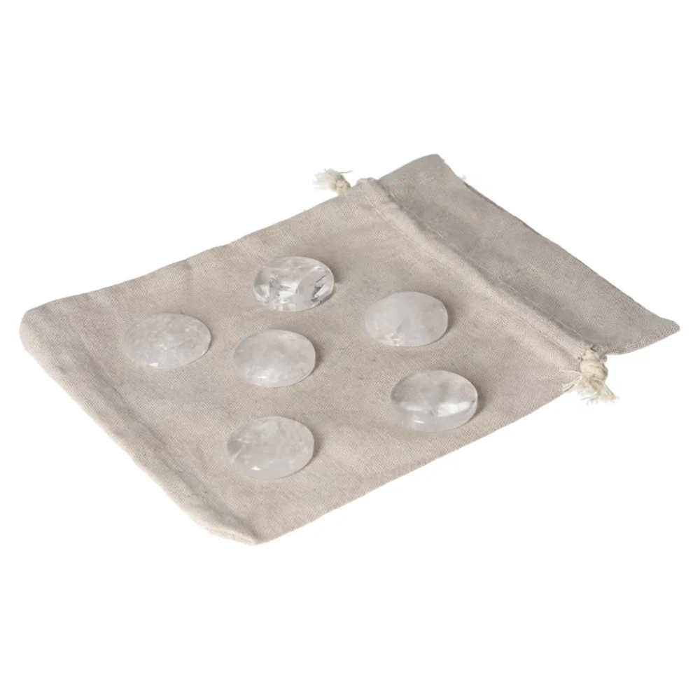 Palm Stone made of Clear Quartz 590198 - Image 9