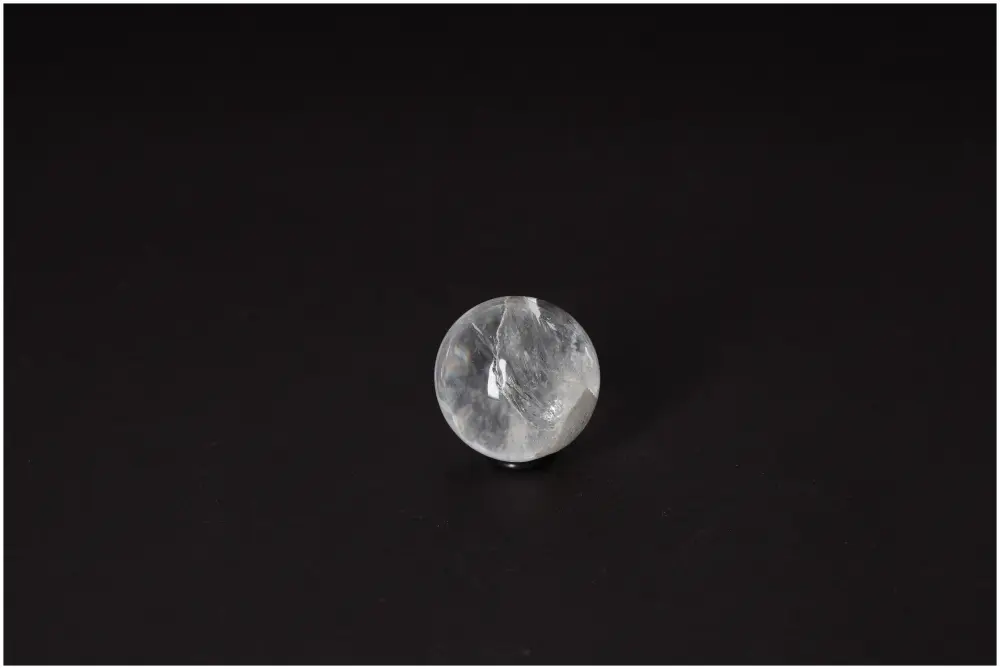 Lemurian Quartz Sphere 3-4 CM 591003 - Image 6