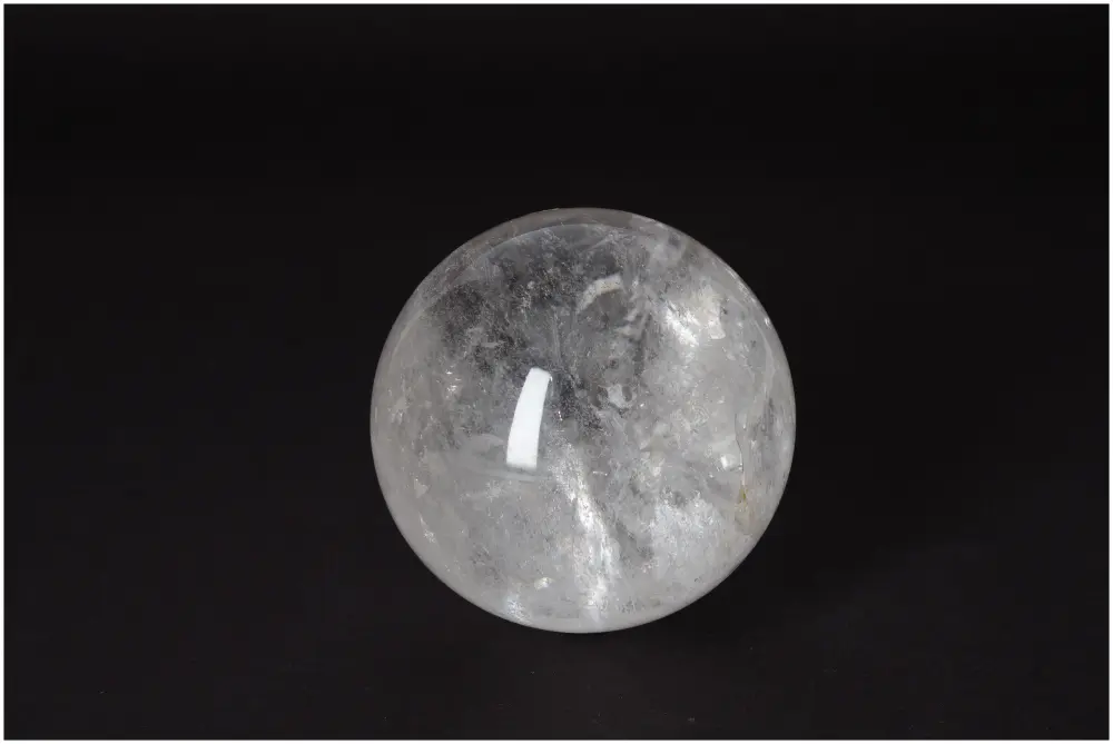 Lemurian Quartz Sphere 8-9 CM 590938 - Image 4