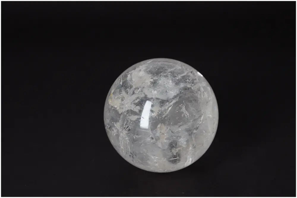 Lemurian Quartz Sphere 8-9 CM 590938 - Image 6