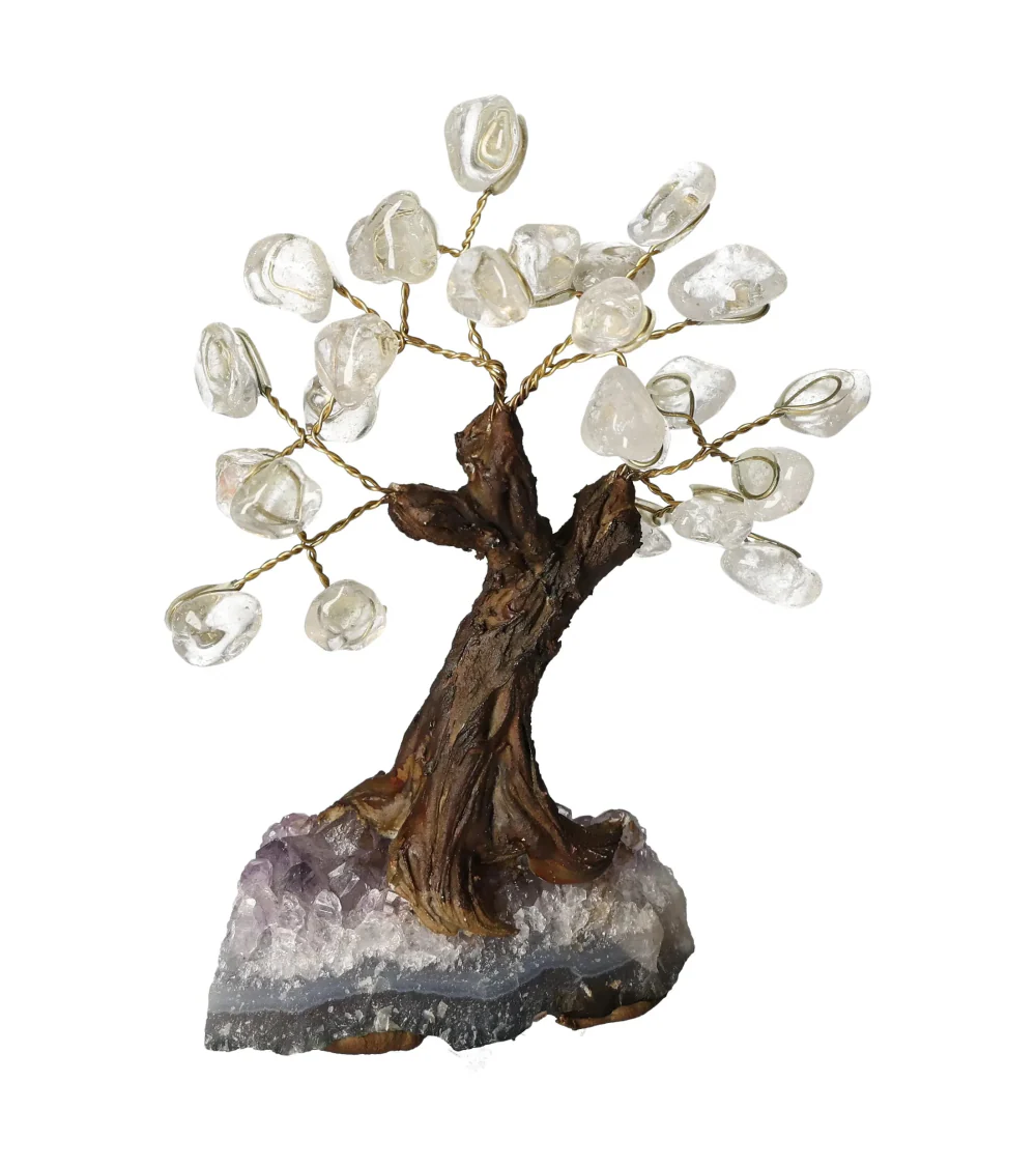 Clear Quartz Tree  13 cm 636162 - Image 6