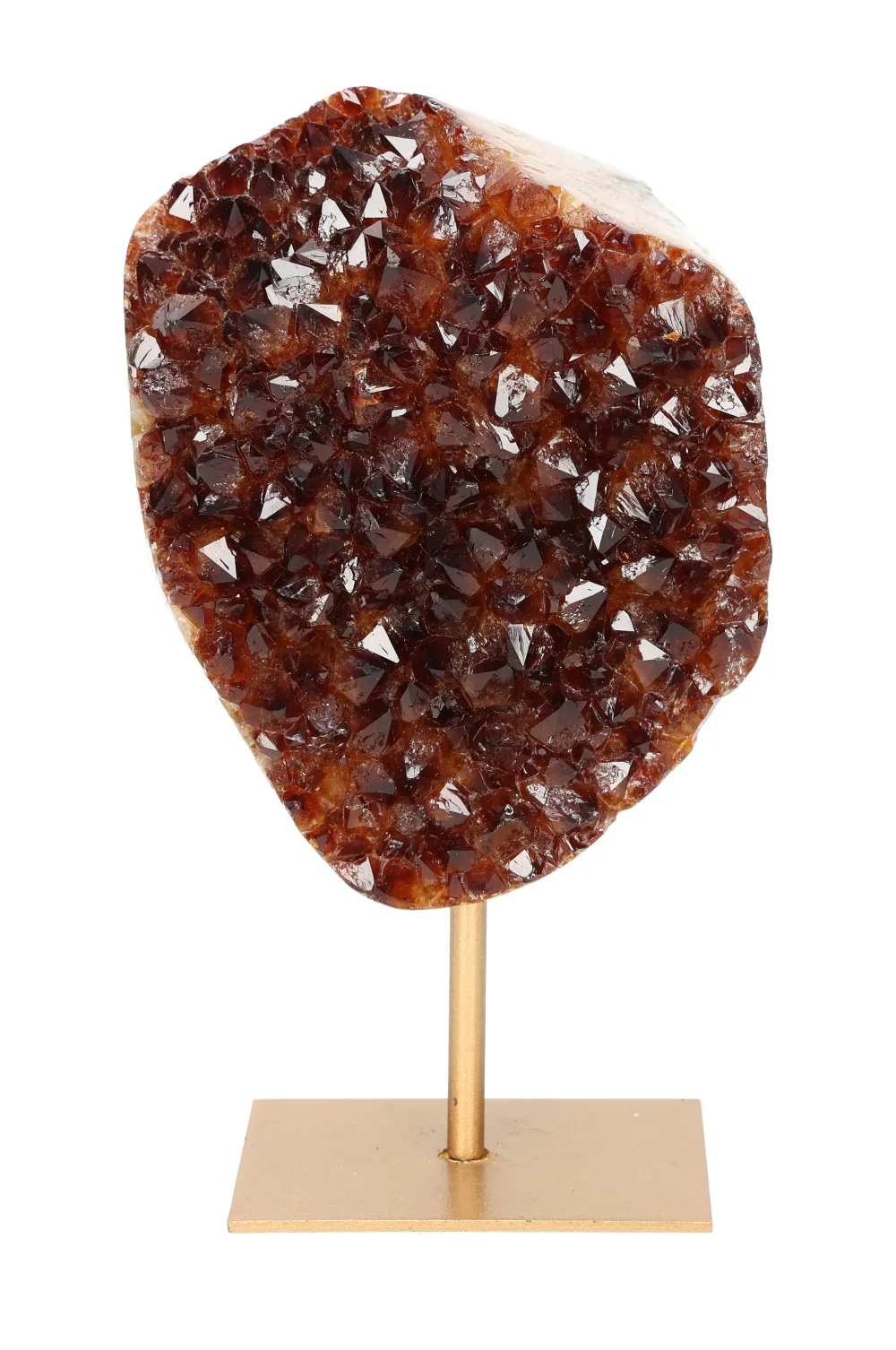Citrine on Metal Stand 640718