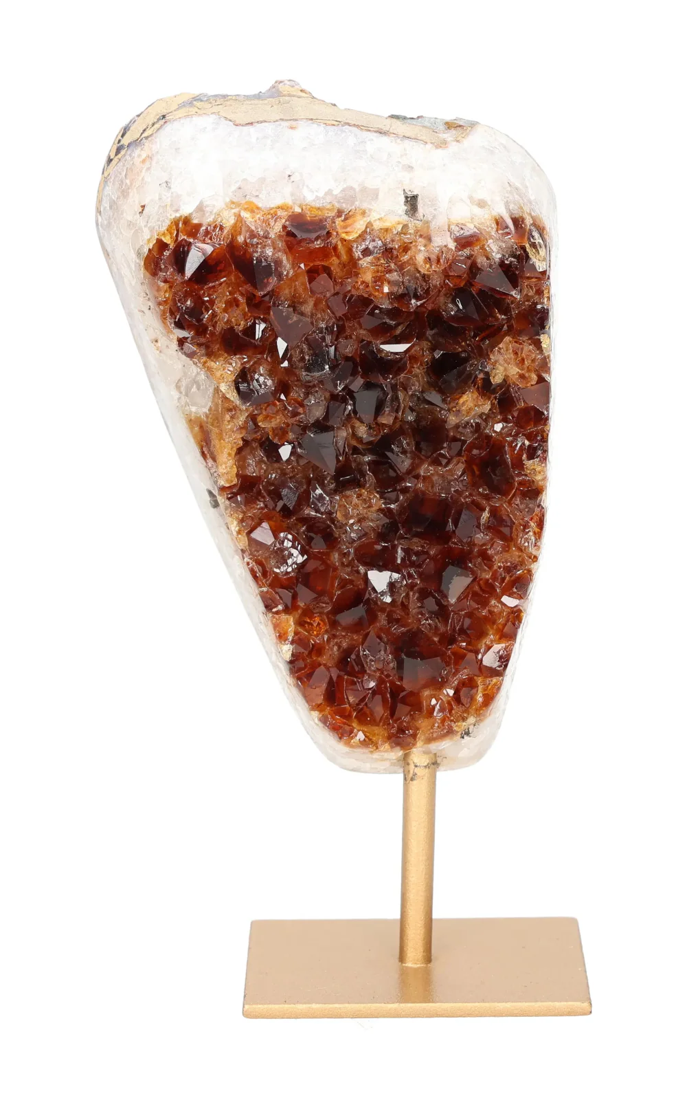 Citrine on Metal Stand 640640