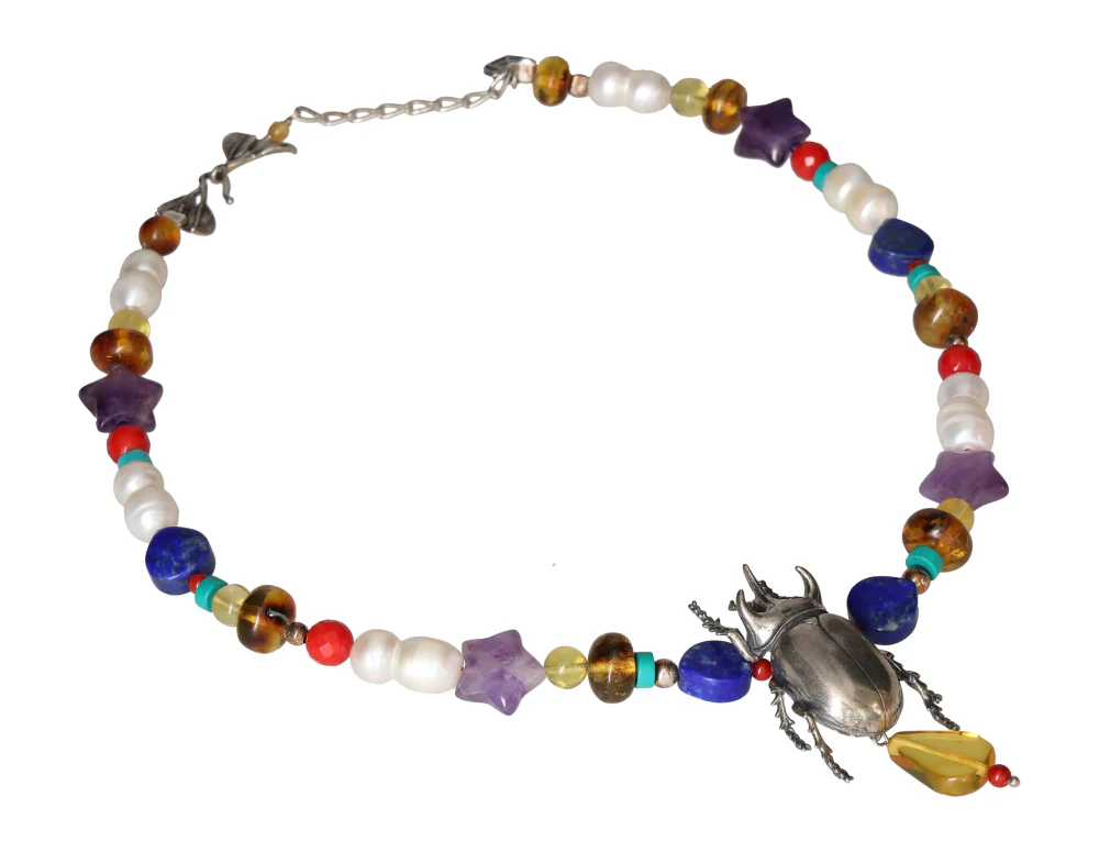 Fire and Light Beetle Necklace 609661 P30 - Image 2