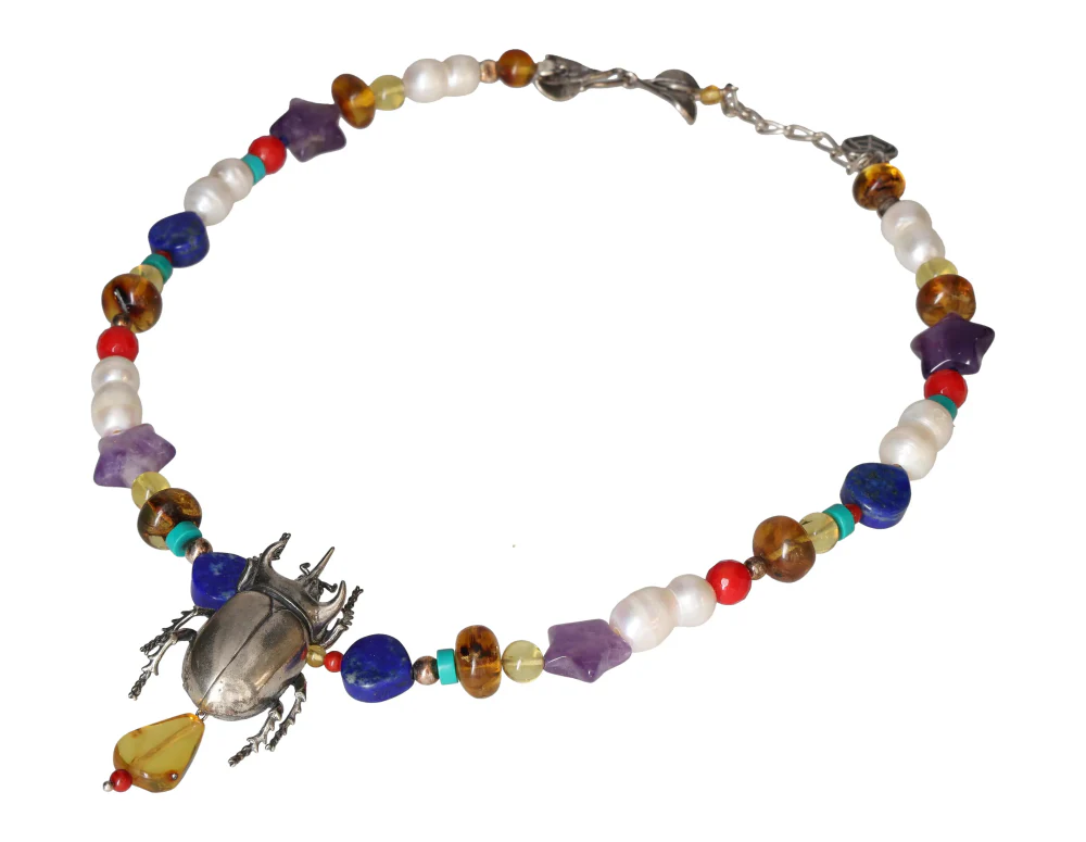 Fire and Light Beetle Necklace 609661 P30 - Image 3