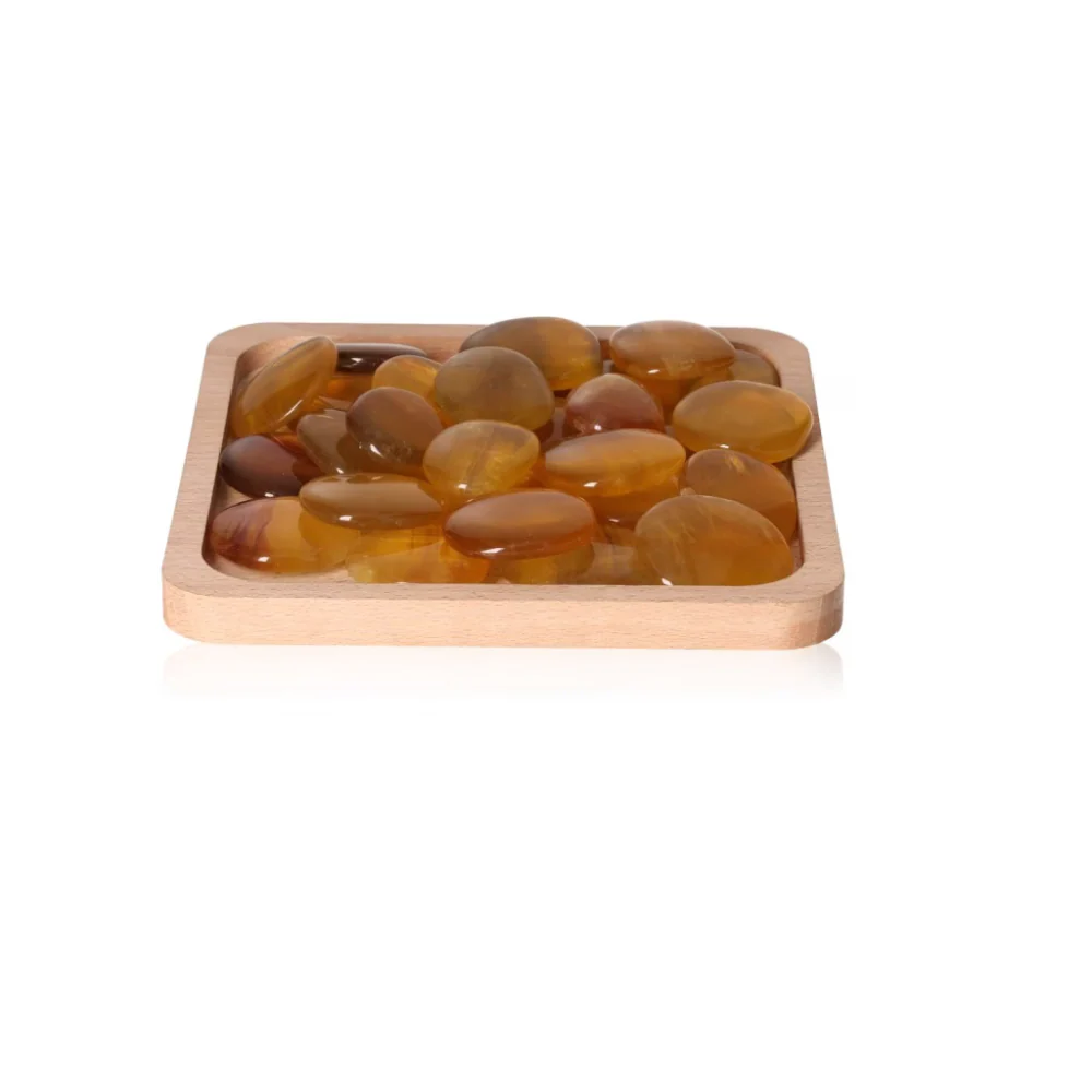 Fluorite Palm Stone 080316 - Image 3