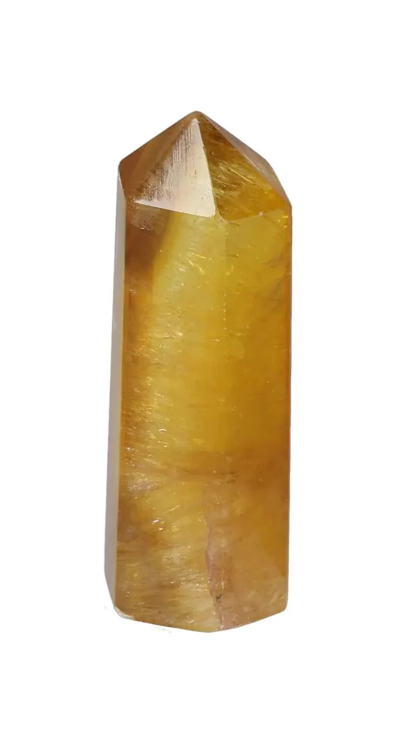 Fluorite Yellow Cut Point 624589 - Image 3