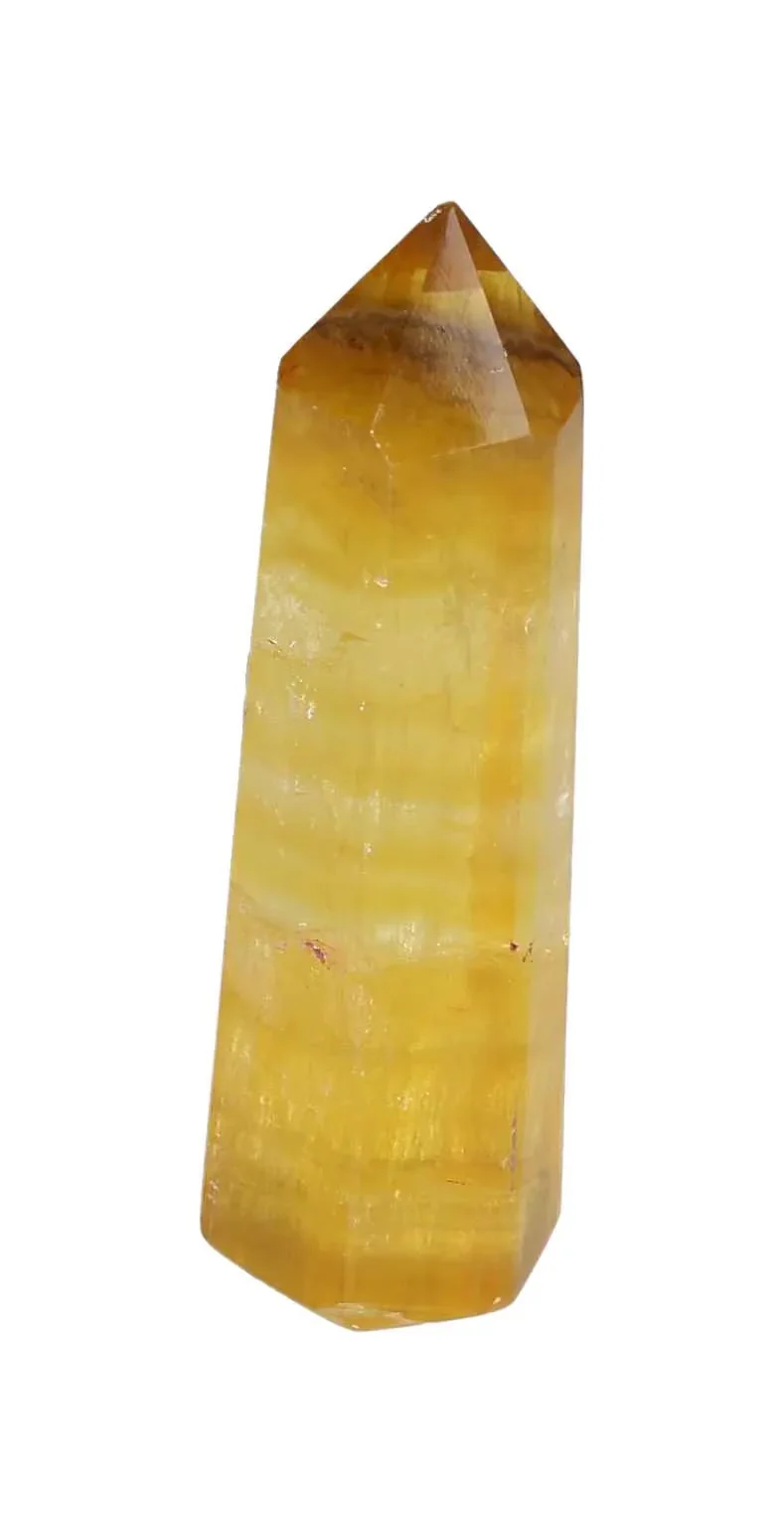Fluorite Yellow Cut Point 624558 - Image 3