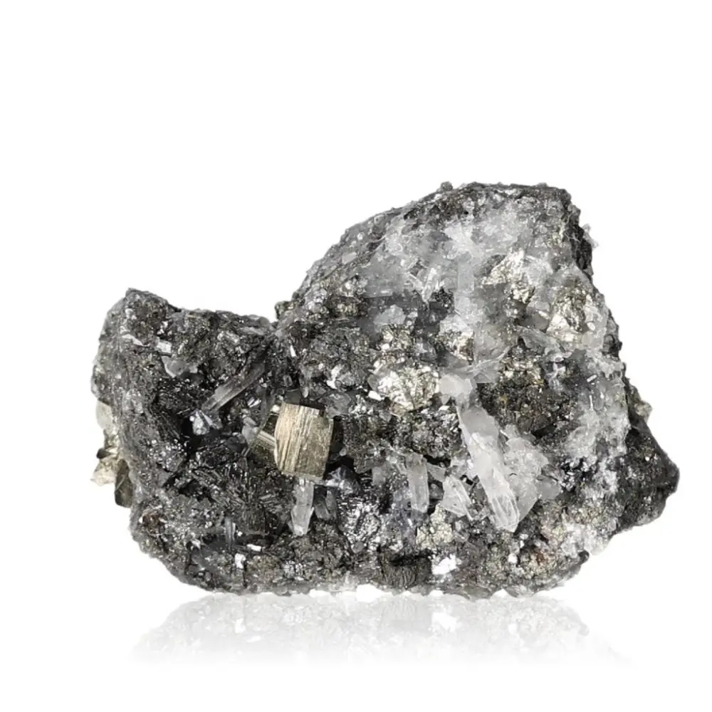 Pyrite with Sphalerite and Quartz 053020