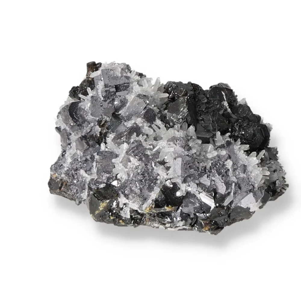 Galena with Sphalerite and Quartz 058131 - Image 3
