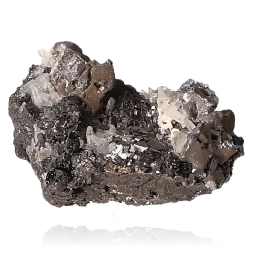 Sphalerite with Galena and Quartz 059350 - Image 2