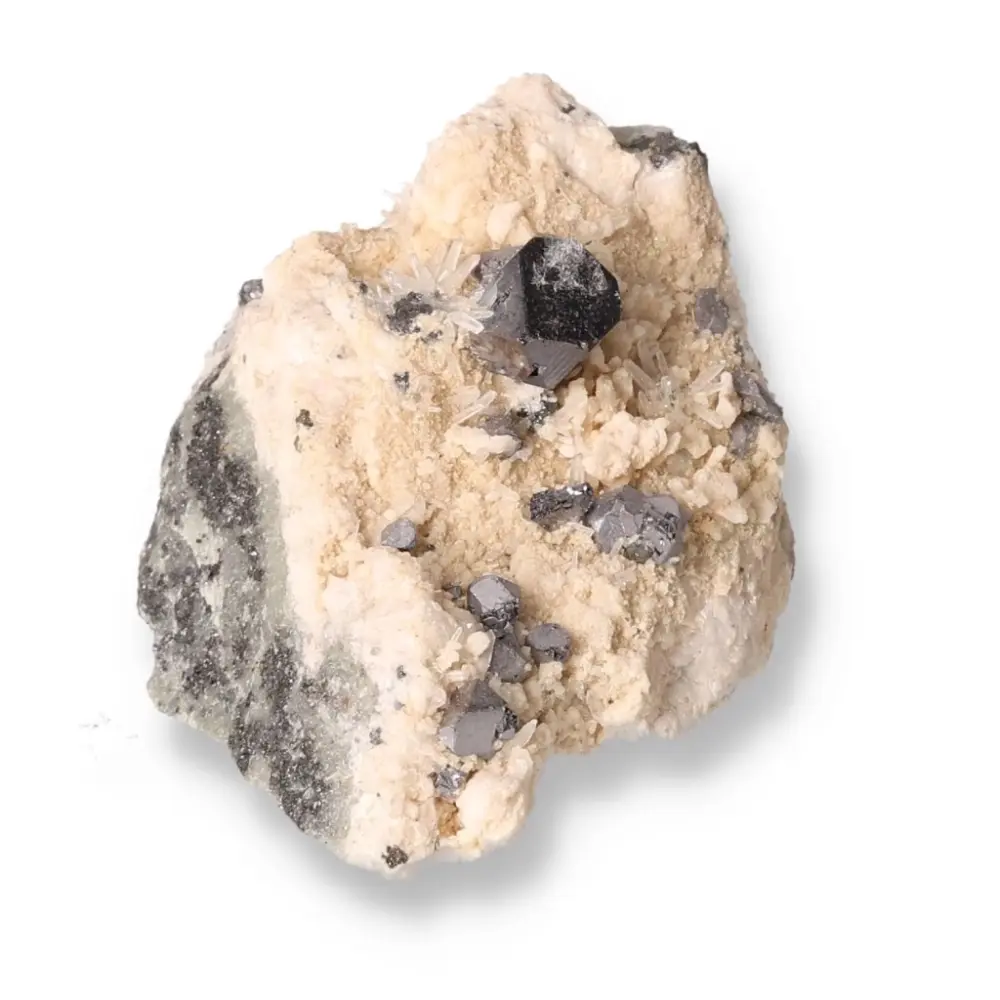 Galena with Dolomite and Quartz 061469 - Image 2