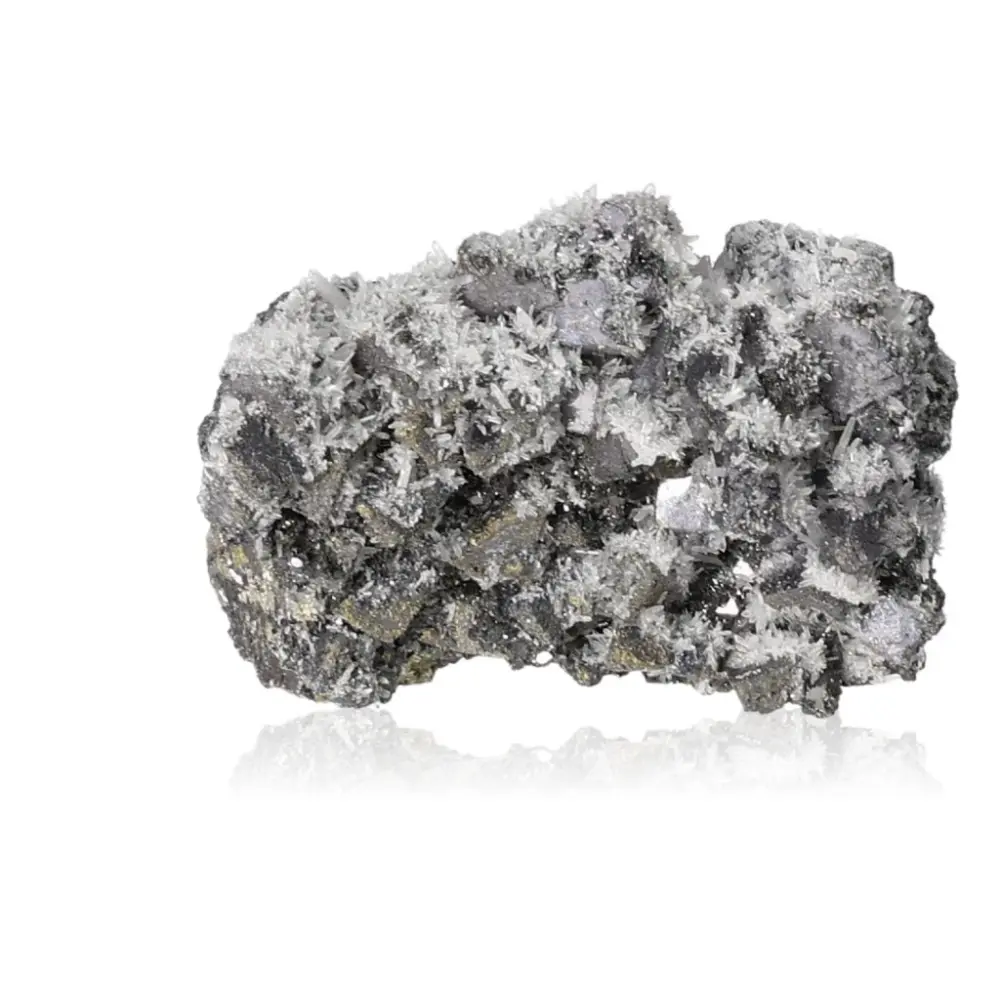 Galena with Quartz and Calcite 047425